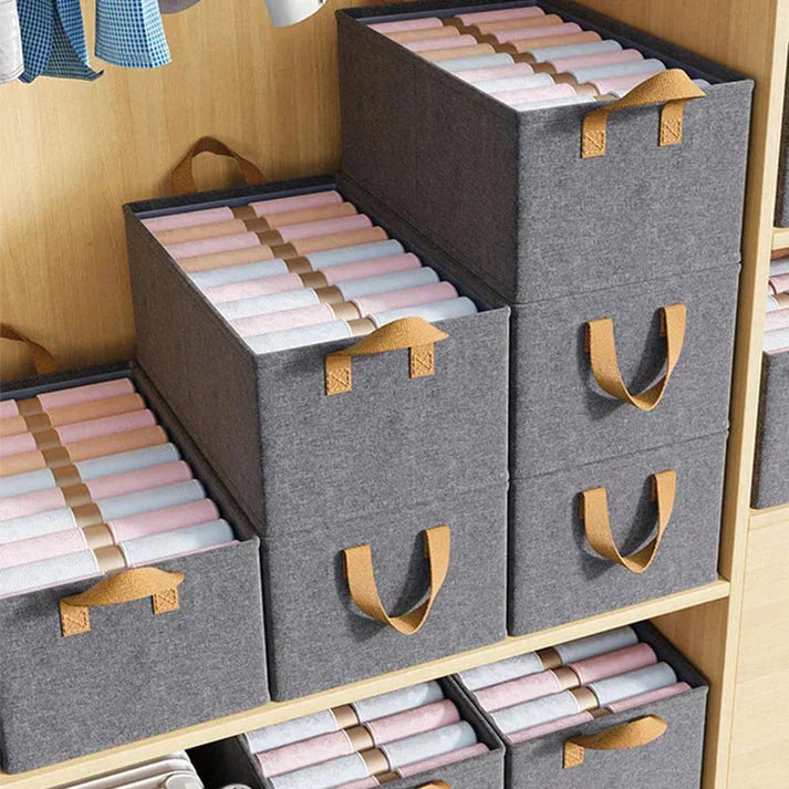 SpaceSaver - Foldable Clothes Storage Organizer