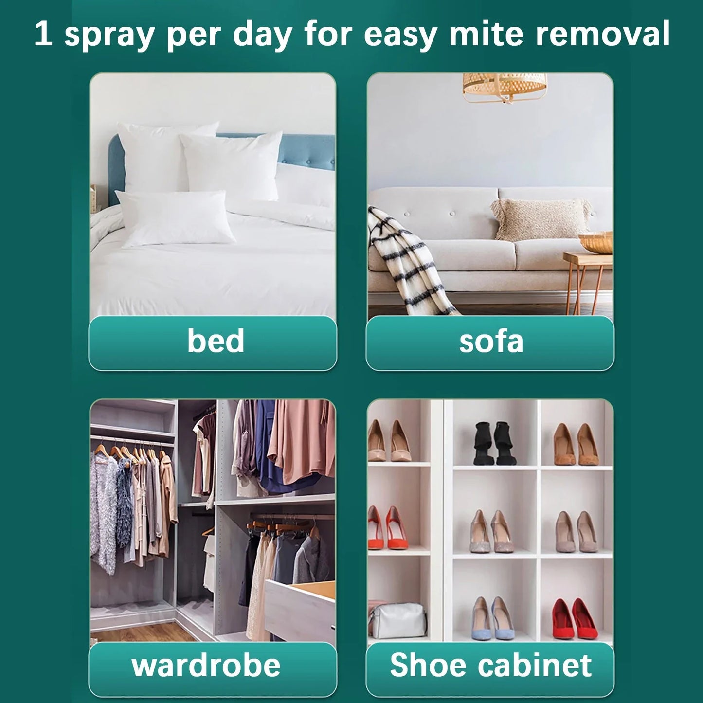 Powerful Mite Removal Spray – Effective Solution for a Clean, Mite-Free Home 🧴🪲