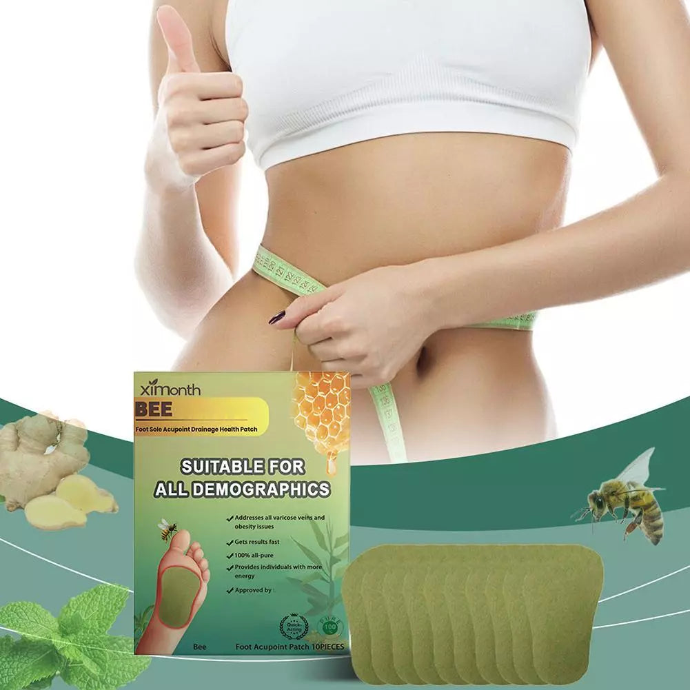 DetoxBee™ - Bee Venom Foot Patches 🐝✨ (Buy 1 Get 1 Free🔥🔥)