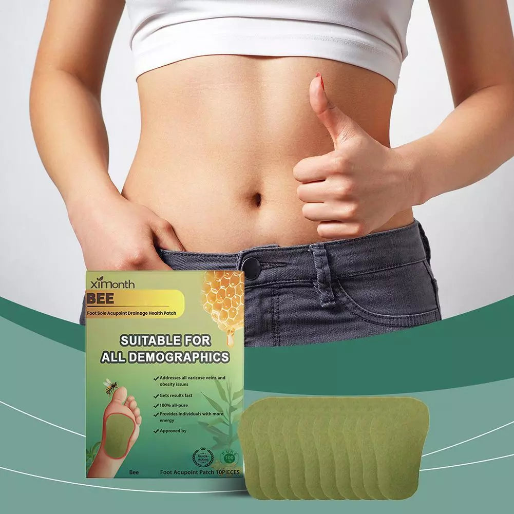 DetoxBee™ - Bee Venom Foot Patches 🐝✨ (Buy 1 Get 1 Free🔥🔥)