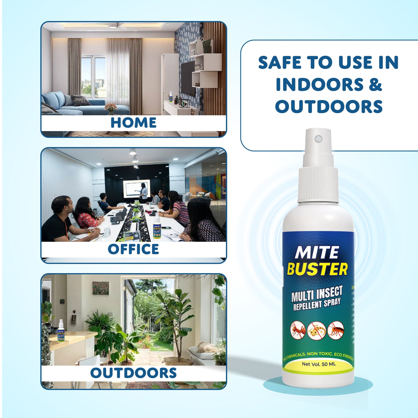MiteBuster™ Spray – Ultimate Ant, Cockroach, Bed Bugs, Spider Killer 🪲✨