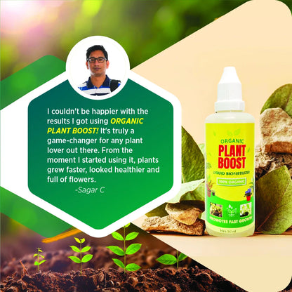 100% Organic Plant Boost Biofertilizer | BUY 1 GET 2 FREE 🔥