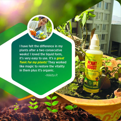 100% Organic Plant Boost Biofertilizer | BUY 1 GET 2 FREE 🔥