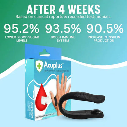 Acuplus+ Sugar Control Acupressure Point Clip - Buy 1 Get 1 FREE🔥 Brighthomes Official