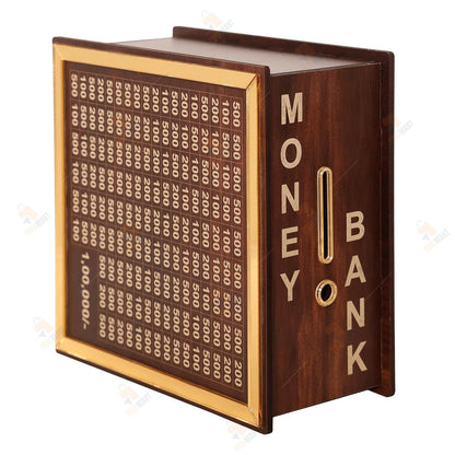 Wooden Money Saving Box | One Lakh Saving Box | Small Amount Becomes Big Savings