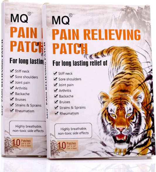 Tiger Pain Relief Patches for Back, Knee, Neck, Shoulder, Muscle And Joints (Buy 1 Get 1 Free🔥🔥)