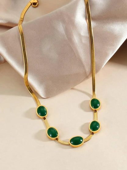 Premium Crystal Necklace Set - Get Free Bracelet & Earrings ✨💎