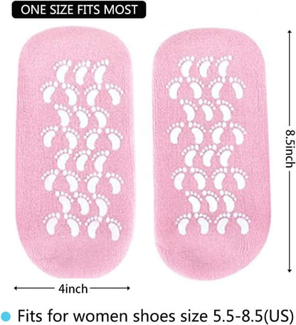 SootheSocks™ - Foot Spa Pedicure Silicone Socks For Men & Women (Free Moisturizing Cream)